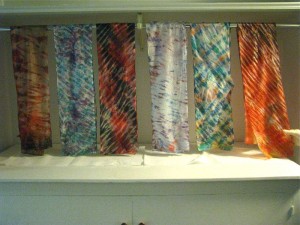 scarvesdrying