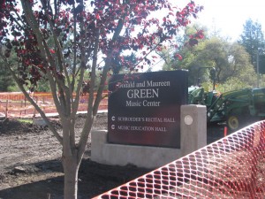 greenmusiccentersign