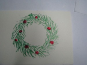 wreathpaperpaintglitter