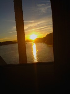 sunsetfromtrain