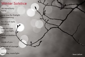 Irene Latham winter solstice poem